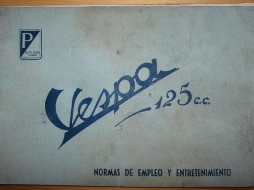 Maggiori informazioni su "U&M Motovespa 125 1953 in spagnolo"	