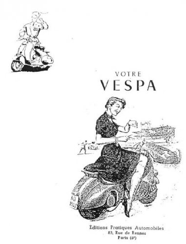 Maggiori informazioni su "Manuali d'Officina e Ricambi Vespa ACMA dal 1951 al 1956 (francese)"	